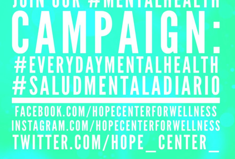 Join us in May to Celebrate Mental Health Awareness, Our Awareness Campaign Launches May 1st